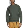 Nike Sweatshirts Men's Green Crew Neck Moderate Regular (Unisex) Sweatshirts BV3698 337
