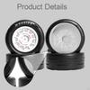 4 Pieces 1/8 RC Car Tires and Wheel Rim Replace High Performance Portable Durability Sturdy