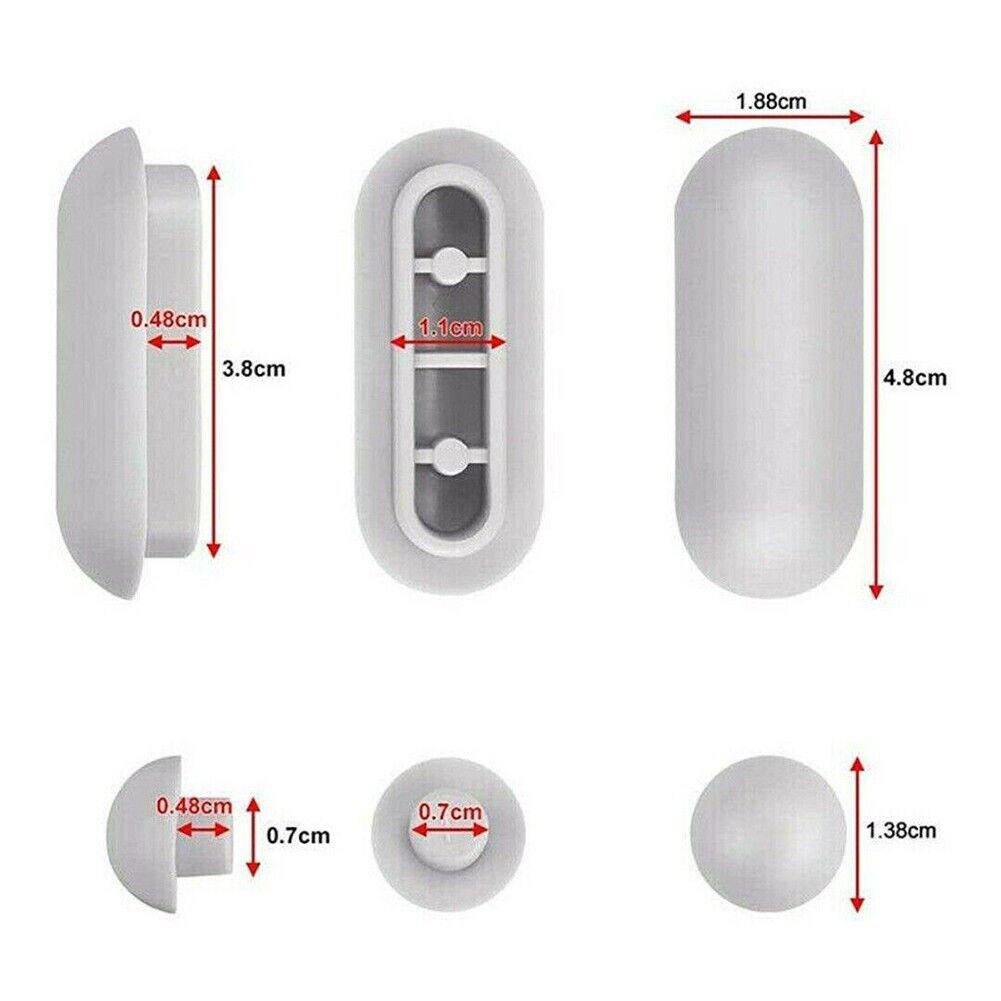 Toilet Lid Accessories Brand New Toilet Seat Buffers Pack-white Stop Bumper Seat Bumpers Top Cover Cushion Adhesive Pads Toilet
