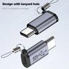 1-8 шт. Мини-адаптер-конвертер Type C Male на IOS Micro Mini USB Female, разъем для быстрой зарядки 480 Мбит/с и синхронизации данных для мобильных смартфонов Xiaomi Samsung