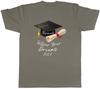 Personalised Follow Your Dreams Cap Graduation Unisexs Unisex TShirt Tee Gift