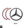 Car Rear Trunk Badges Stickers Tail Embelm Replacement Accessories For Mercedes-Benz W203 C320 C240 2001-2005 C32 AMG 2002-2006