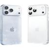 HANNUO IPhone 17 Pro Max Case, Air-Like Molecular Misty Semi-Transparent Skin-Friendly Ultra-Thin Shockproof Non-Slip Simple Design, Misty White
