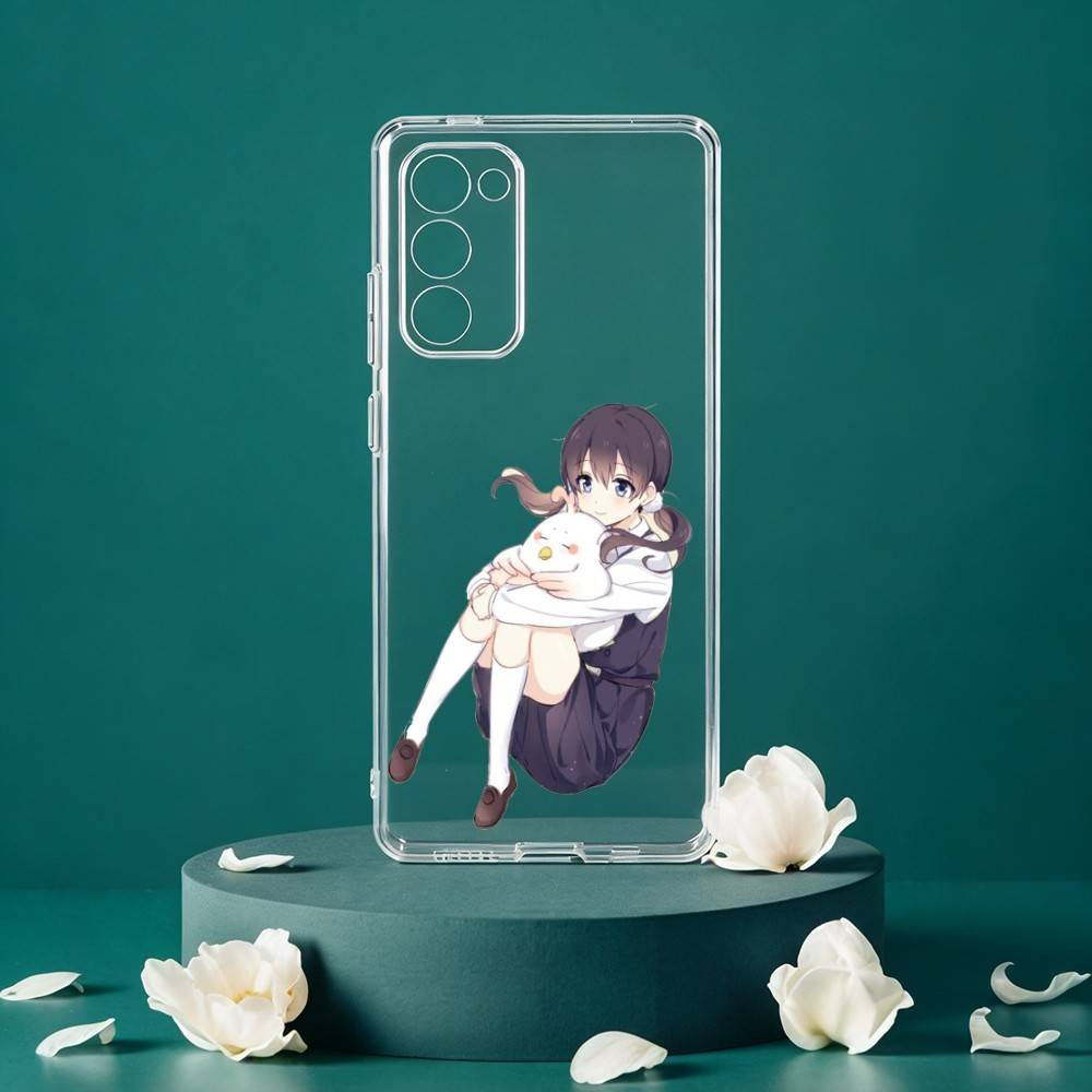 T-Tamako M-Market Phone Case For Samsung Galaxy S24 S25 S23 S22 S21 Plus S24 S25 Transparent Cover Case