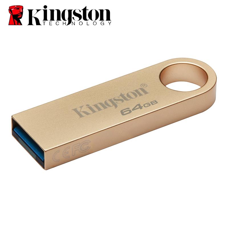 Kingston USB-флеш-накопитель DataTraveler SE9G3, 512 ГБ, 128 ГБ/256 ГБ/64 ГБ, USB 3.2 Gen 1, скорость до 220 МБ/с, металлический корпус премиум-класса | DTSE9G3/512 ГБ/256 ГБ/128 ГБ/64 ГБ