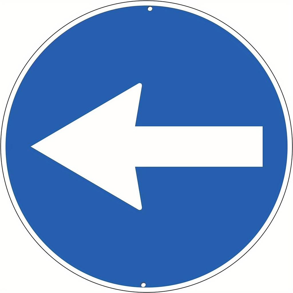 1 шт. 2d плоский деревянный предупреждающий знак - 20 см, несколько узоров на выбор, предупреждающий знак, простой в установке, водонепроницаемый, круглый