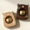 Magnetic Entrance Doorbell Cute Bear Detachable Animal Shaped Windbell Creative Blessings Door Decoration Bell Living Room