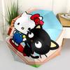 1 шт. Автоматический складной зонт Hello Kitty с 8-реберным железным каркасом, уличный зонт - Идеальный подарок для фанатов, путешественников, всех