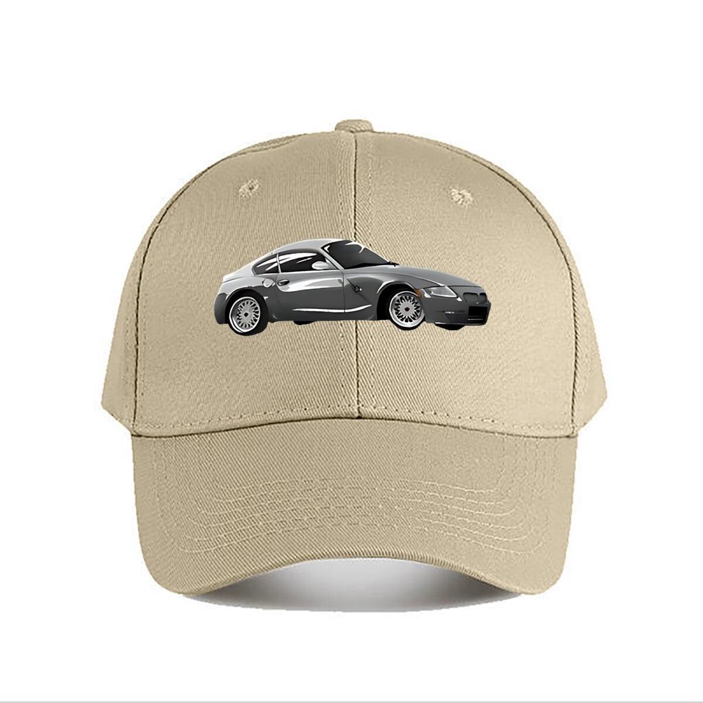 Collectible Die Cast Silver Metallic Sports Car Baseball Cap Fashion Unisex Sunhat Womens Outdoor Sports Snapback Cap