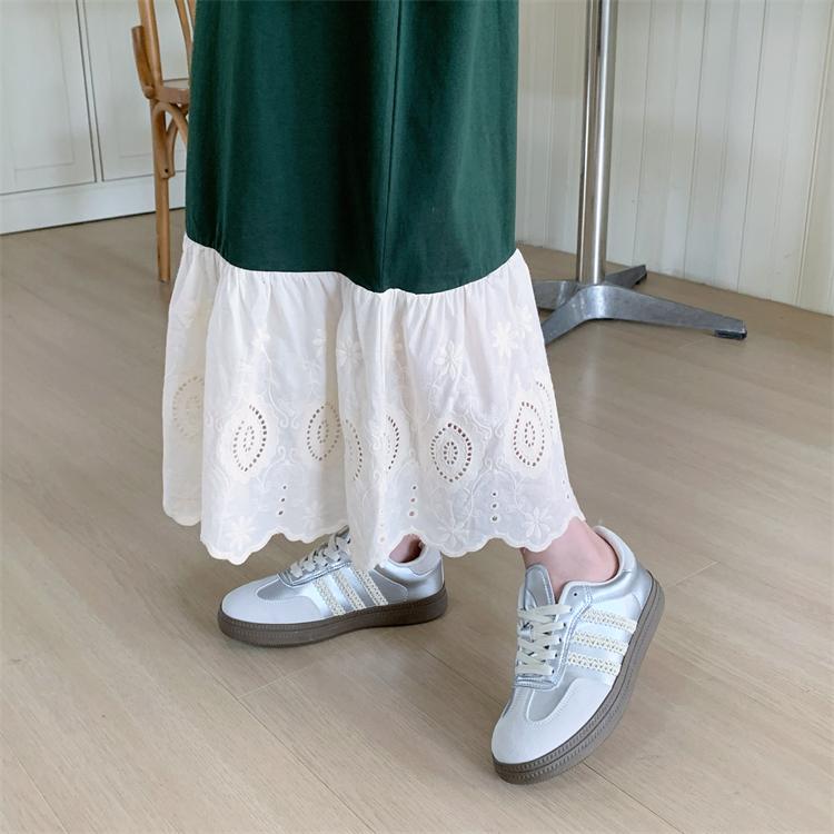 Dimanaf Women 2025 New Summer Plus Size Casual Basic Short Sleeve Oversize Pleated Long Shirt Dress Loose Dress