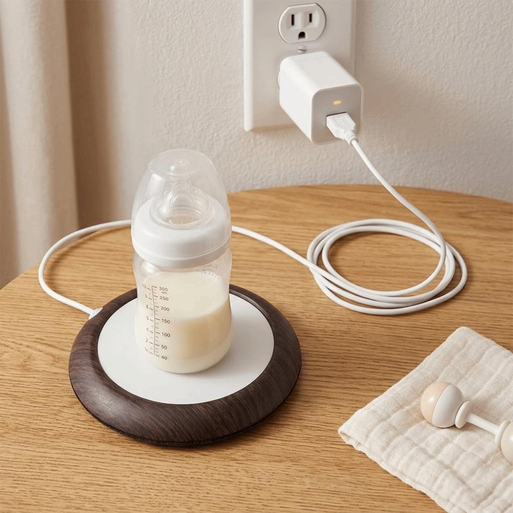 55 Degree Heating Coaster USB Powered Cup Warmer Compact Design Gift Set  Household Desktop