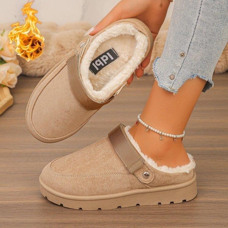 Soft-soled Thick-soled Snow Boots for Women, Cotton Shoes, Comfortable New Style