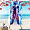 Dragon Ball Print Beach Towel, Large Soft Quick Dry Towel for Beach Camping Swimming