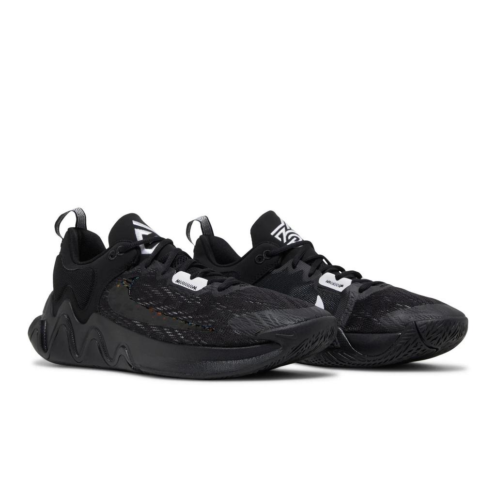 Nike Giannis Immortality 2 'Black Holographic Swoosh' (Unisex) Black / Wolf Grey / White / Black Basketball Shoes DM0825 002