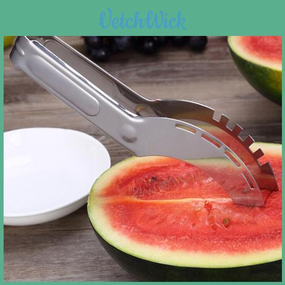Slicer Watermelon Cutter Knife Server Corer Scoop Stainless Steel Tool Carve