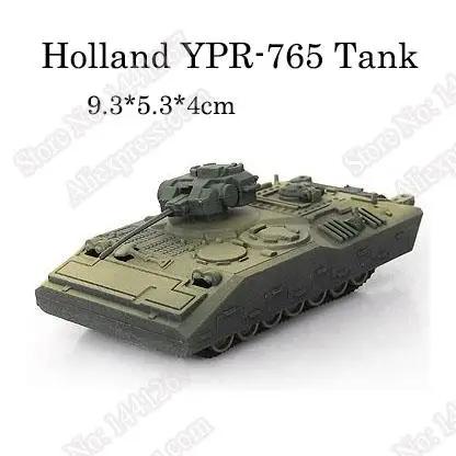 1/72 4D Plastic Assemble Tank Kits World War II Model Puzzle Assembling Military Sand Table Toys For Children