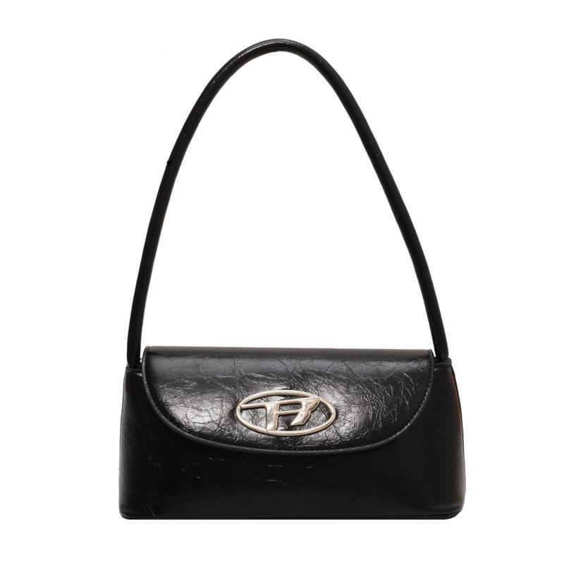 Французская нишевая маленькая сумка женская сумка 2025 новая модная модная с высоким чувством иностранного стиля осенне-зимняя на одно плечо подмышечная сумка-багет