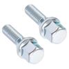 Wheel Lug Bolt M12x1.25 for Dodge  Chrysler Jeep Cherokee KL Compass 18-23 FIAT 500 500X 6509933AA 6511051AA 6106146AA