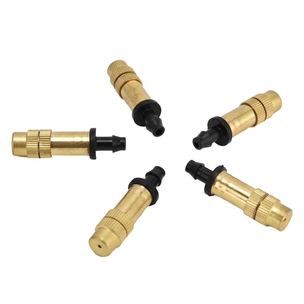 100 шт. одинарный крючок медный распылительный распылитель капельный опрыскиватель для орошения 4/7 шланг