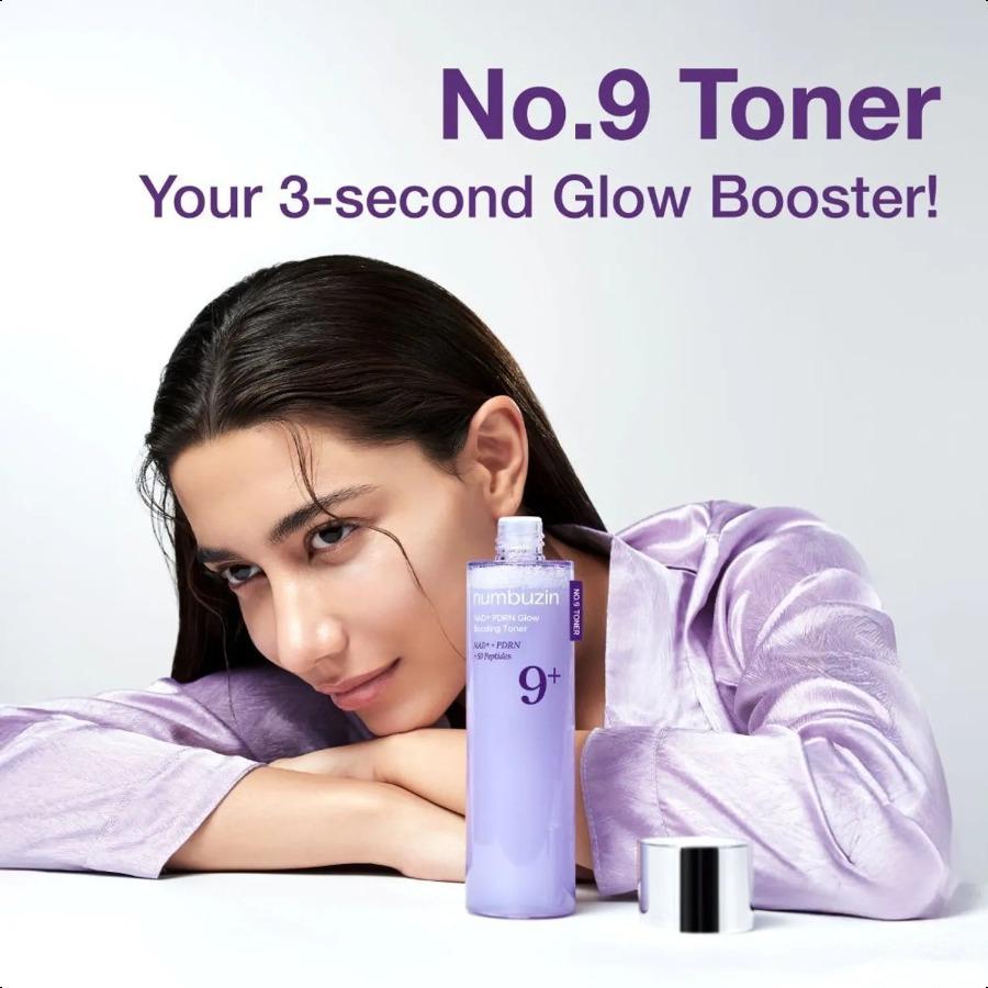 numbuzin No. 9 NAD PDRN Glow Treatment Toner 150ml