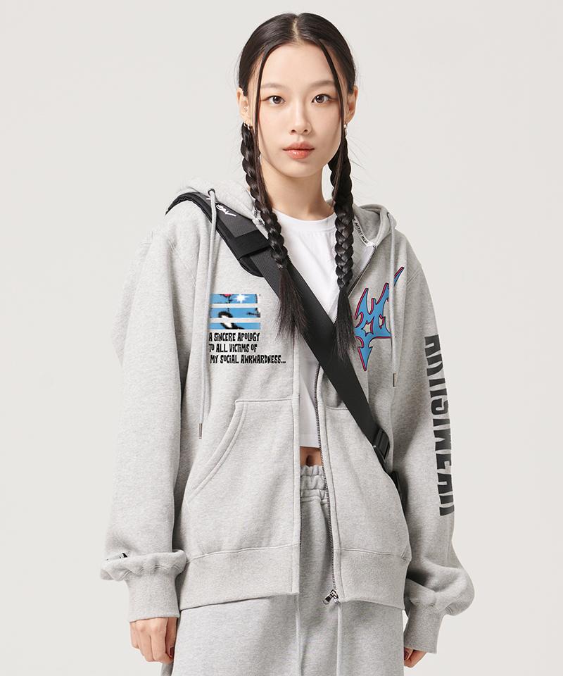 Худи на молнии Artistwear [Atw] Antisocial