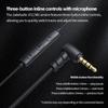 FiiO JadeAudio JF11 U Shaped Pipe Extended Bass Earbuds with HD Mic Inline Control HiFi Audio Wired Earphones for Game/PC/Phone