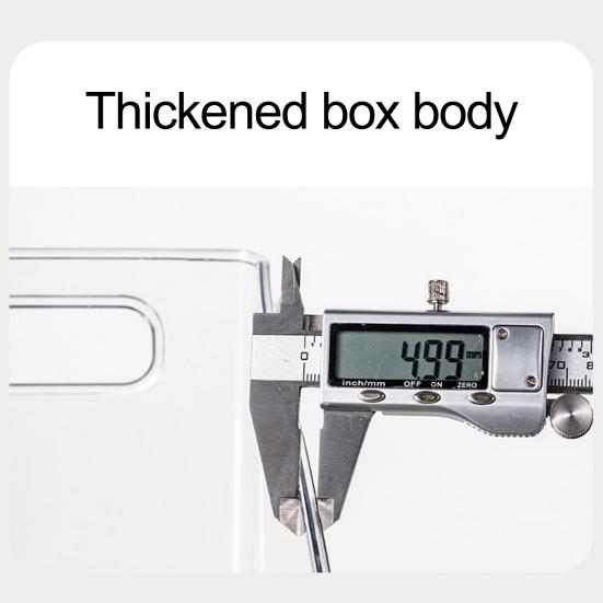 Ящик для хранения, компактный холодильник, кладовая, столешницы, кухонный прозрачный органайзер для хранения для домашнего использования