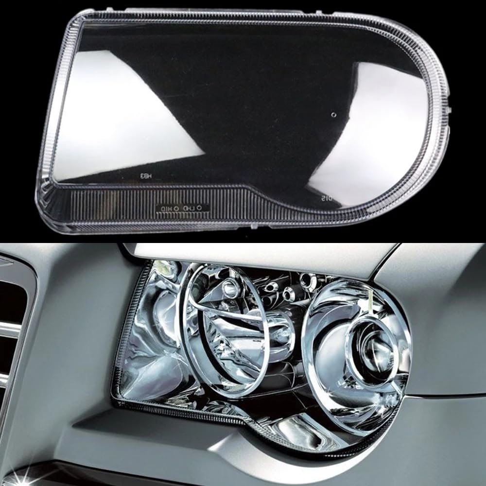 Крышка фары автомобиля Для Chrysler 300C 2003 2004 - 2007 2008 2009 2010 Замена крышки фары Автомобильный корпус Абажур