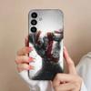 Чехол для телефона G-God OF War K-Kratos для Samsung S25,24,21,22,23,S30,Ultra,S20,Plus,Fe,Lite,Note,S10,S9,Черный Мягкий