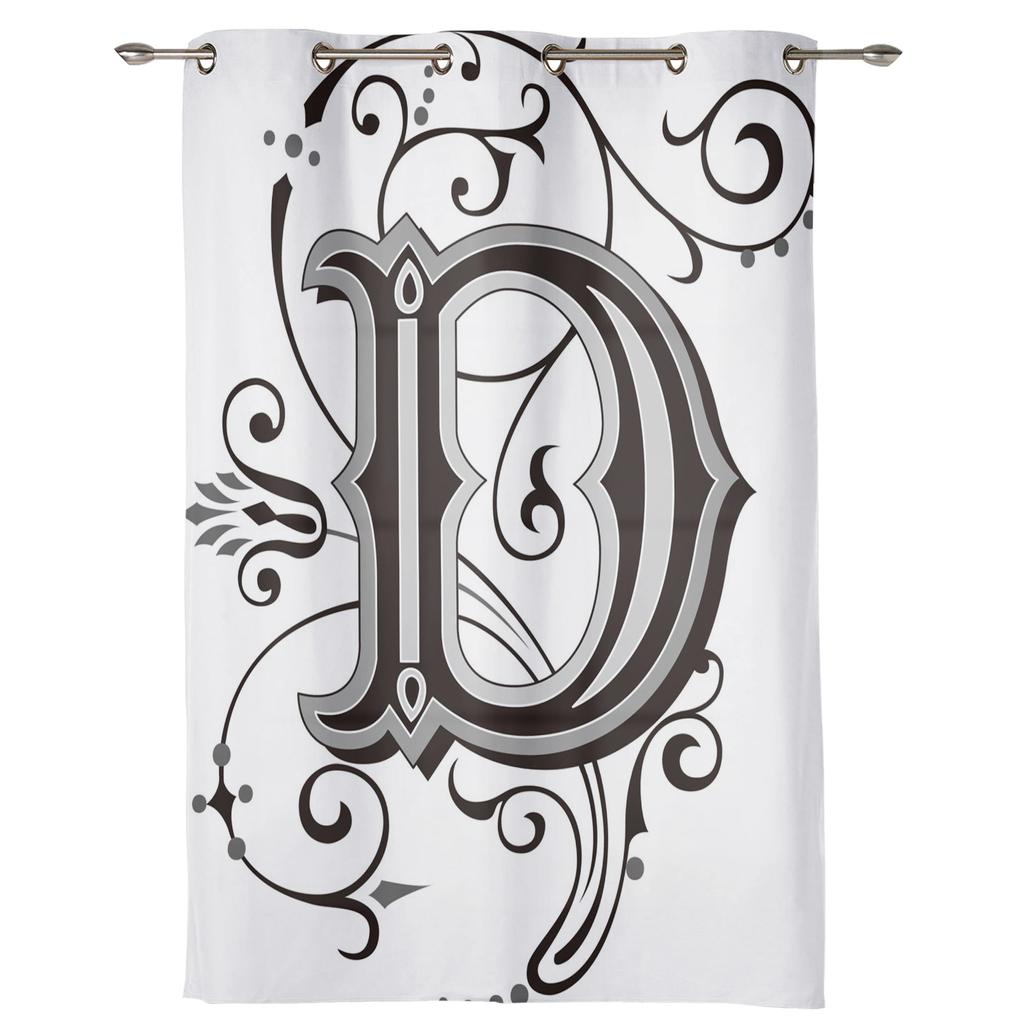 Bohemian Retro Шторы Тонкие Полиэстер Солнцезащитные Оконные Декоративные Бохо Печать Шторы Спальня Готовые Шторы