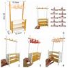 Dolls Accessories Doll Clothes Rack Plastic Dollhouse Furniture  15/20cm Cotton Doll