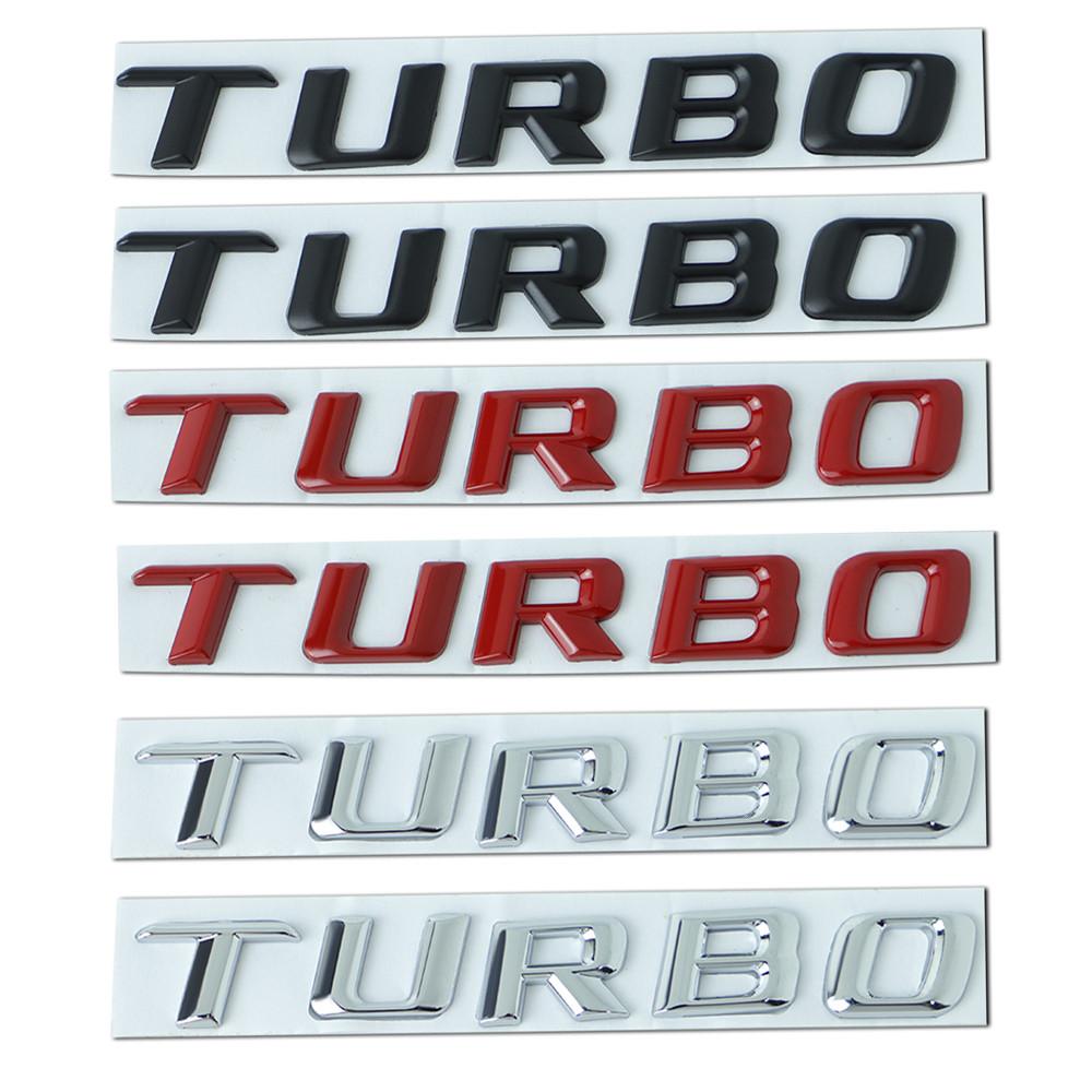 Эмблема Turbo Наклейка на автомобиль 3D Металлическая эмблема Turbo Наклейки для C63 E300L Боковая наклейка на крыло Стайлинг автомобиля Рефитинг Наклейка