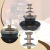 Electric Chocolate Fondue Machine Birthday Party Supplies 3 Tier for Candy Marshmallow
