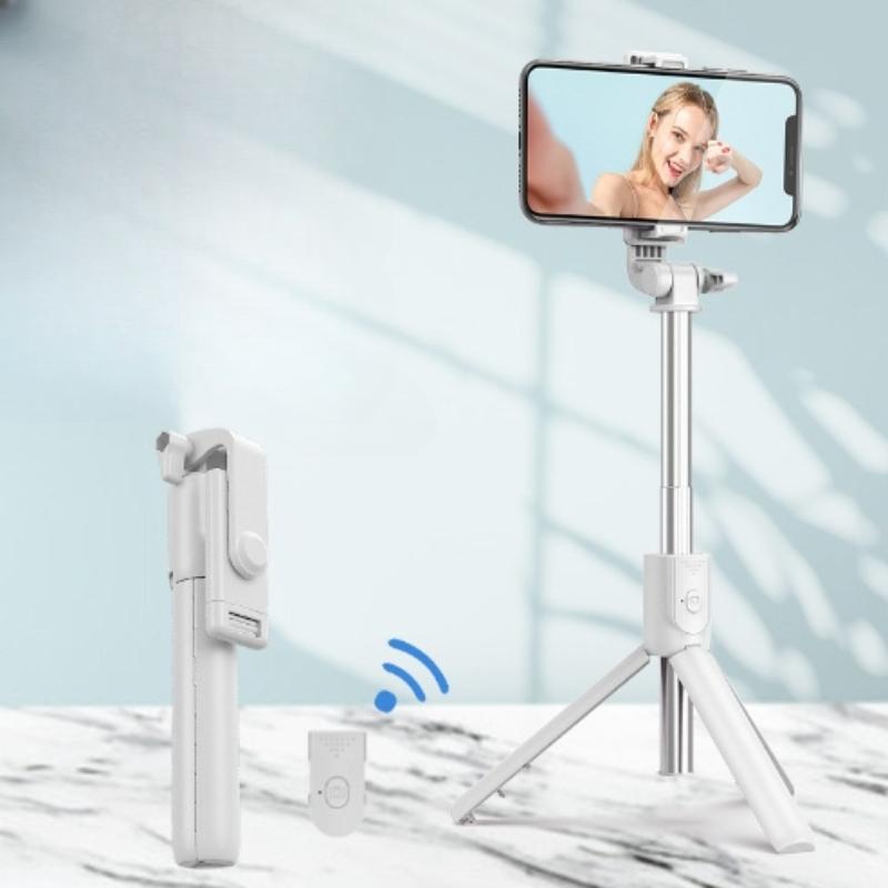 Многофункциональная складная и выдвижная селфи-палка для мобильного телефона, универсальная XT02 Bluetooth, штатив для прямой трансляции фотографий