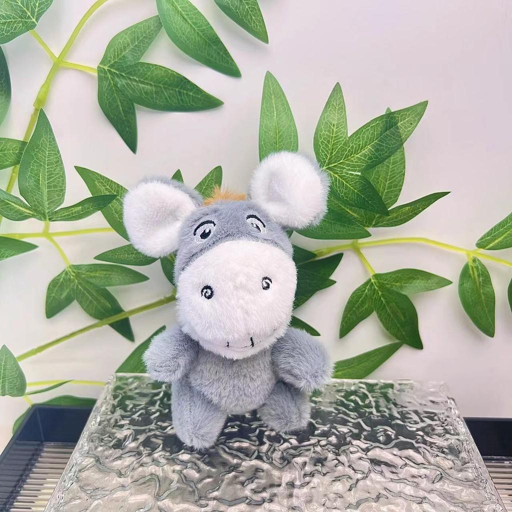 Красочная Милая И 15см Плюшевая Игрушка Ослик Для Детей Мягкий Очаровательный Аксессуар Брелок Плюш