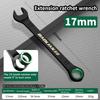 Dual-purpose Combination Wrench Open-end Manual Spanners Ratchet Spanner  Bicycle Motorcycle