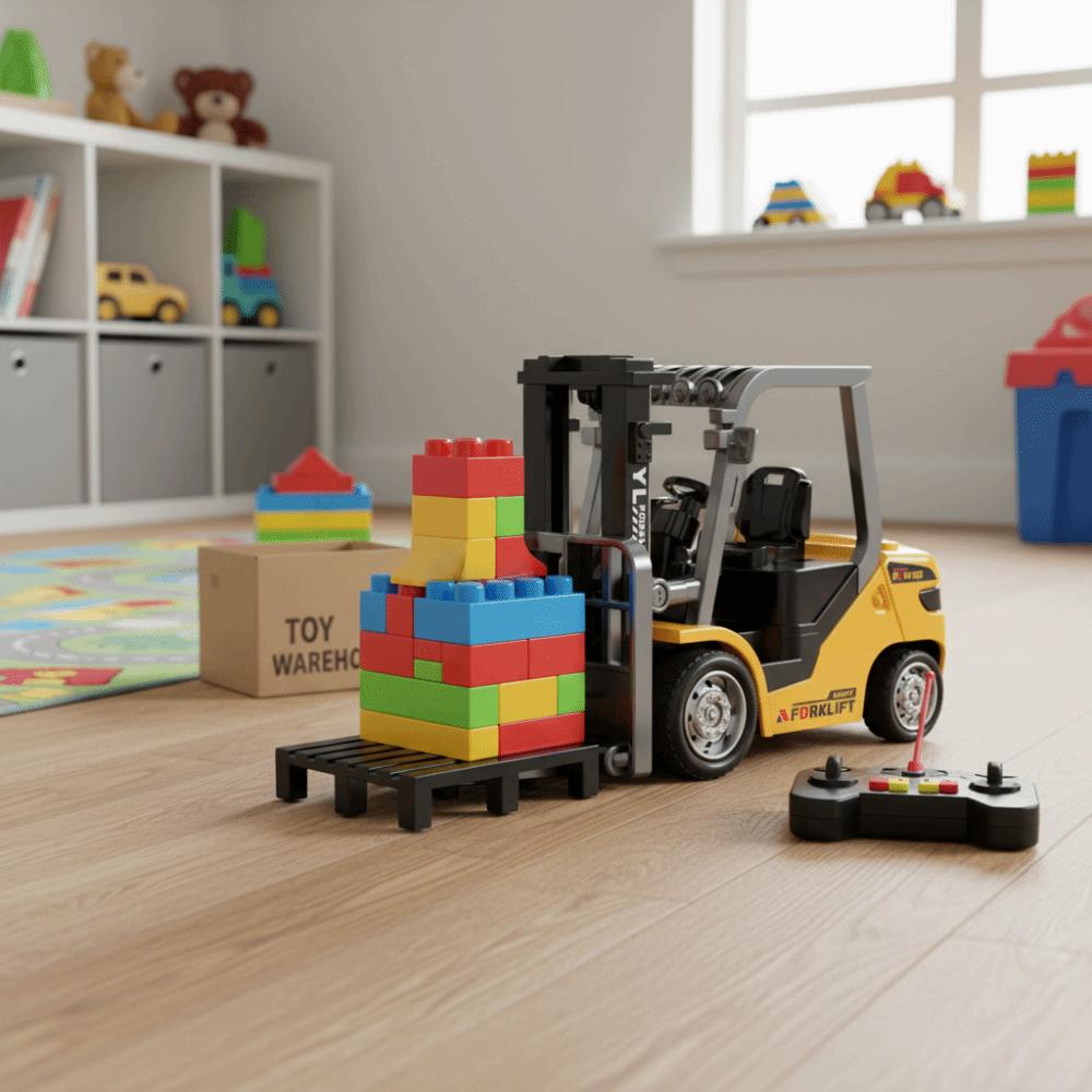 Full Proportion Remote Control Forklift Variable Speed Mini Forklift Rc Forklift Desktop Toy