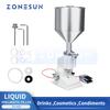 ZONESUN ZS-A02 Полностью пневматическая машина для розлива крема, шампуня, косметической пасты