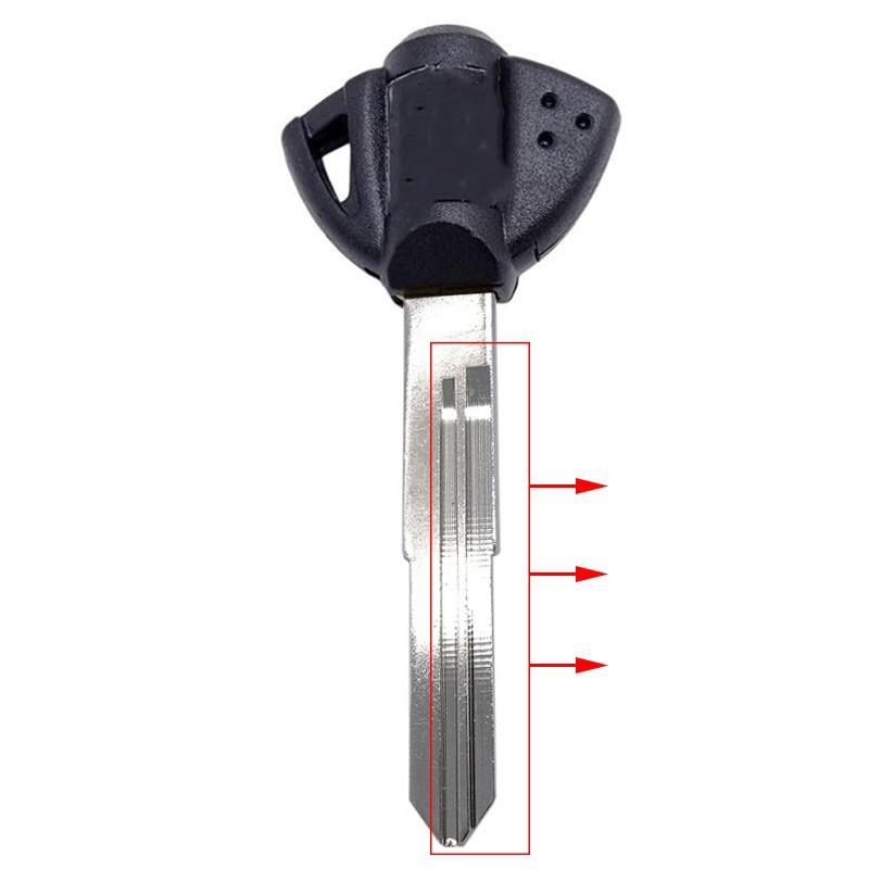 Заготовка ключа для мотоцикла, необрезанное лезвие для Suzuki GSXR600 750 1000 1300 SV650 1000, заготовка для ключа мотоцикла с лезвием