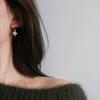 Изысканные серьги-крючки в форме бриллиантов, маленькие и свежие, элегантные серьги OL