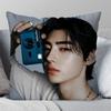 Park Sunghoon Pop Singer Pillow Case Square Pillow Bedroom Sofa Leisure Comfort Cushion Car Living Room Home Decoration 40X40