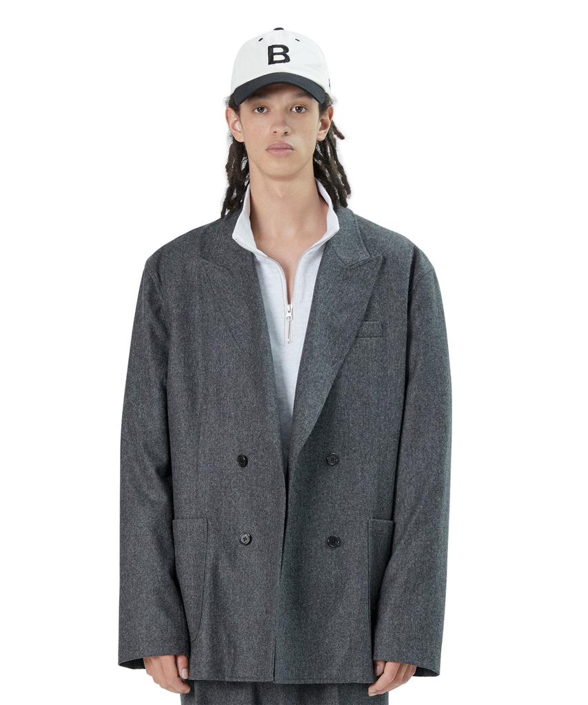 Двубортный пиджак Brownyard 21Fw, Угольный