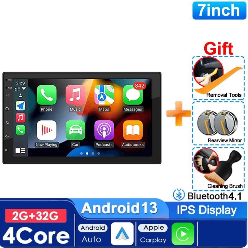 Автомагнитола Android13 Автомагнитола 2 Din 7"/9"/10" Универсальная WIFI GPS Навигация Автомобильный Мультимедийный Плеер Для Hyundai Nissan Toyota Kia