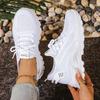 Shoes Women's Summer Women's Shoes Versatile Sports Net Single Shoes Women's Shoes Flying Woven Mesh Fashionable and Breathable