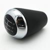 6 Speed PU Leather Gear Shift Knob Lever Shifter Stick Pen For Mazda 3 6 3 Series CX-7 MX-5 2009 2010 2011 2012 2013 2014-2017