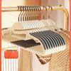 Dual-Position Non-Slip Plastic Hanger: Wet & Dry Use Clothes Rack for Adults