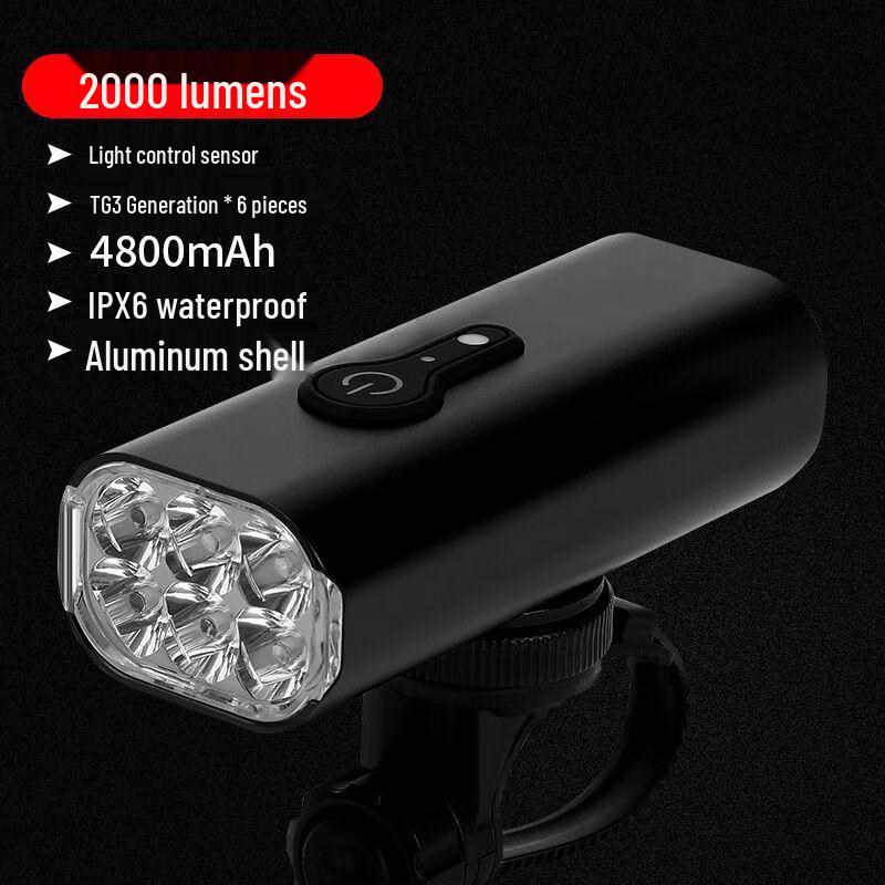 Lishi E300 USB-перезаряжаемый велосипедный фонарь 1800 люмен