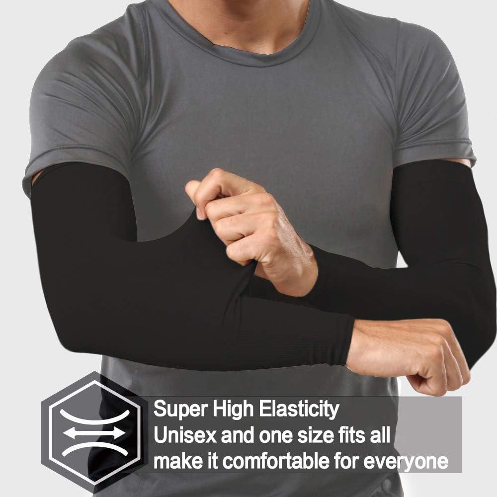 1 шт., спортивные нарукавники для защиты от УФ-солнца для мужчин и женщин, охлаждающий рукав для татуировки для гольфа, езды на велосипеде, футбола, баскетбола