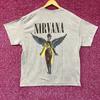 Футболка Nirvana In Utero с графическим дизайном Ангел