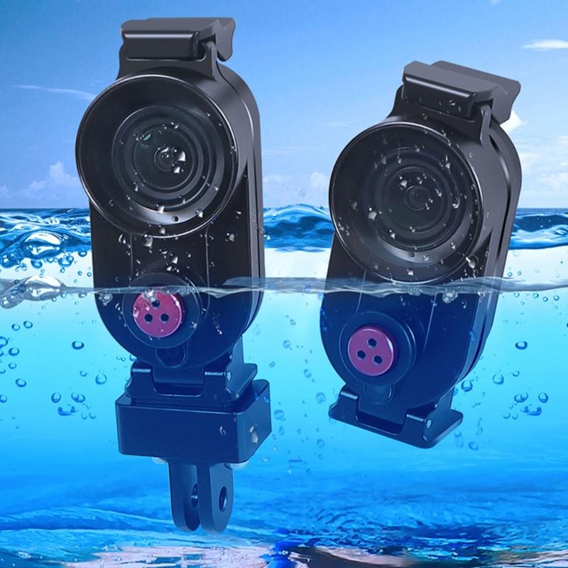 Водонепроницаемый чехол для 360 GO 3/GO 3S, Защитный корпус для подводной съемки, 80M, Аксессуары для камеры